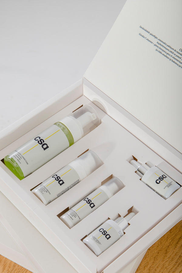 CSA 5-Piece Set For All Skin Types - Box