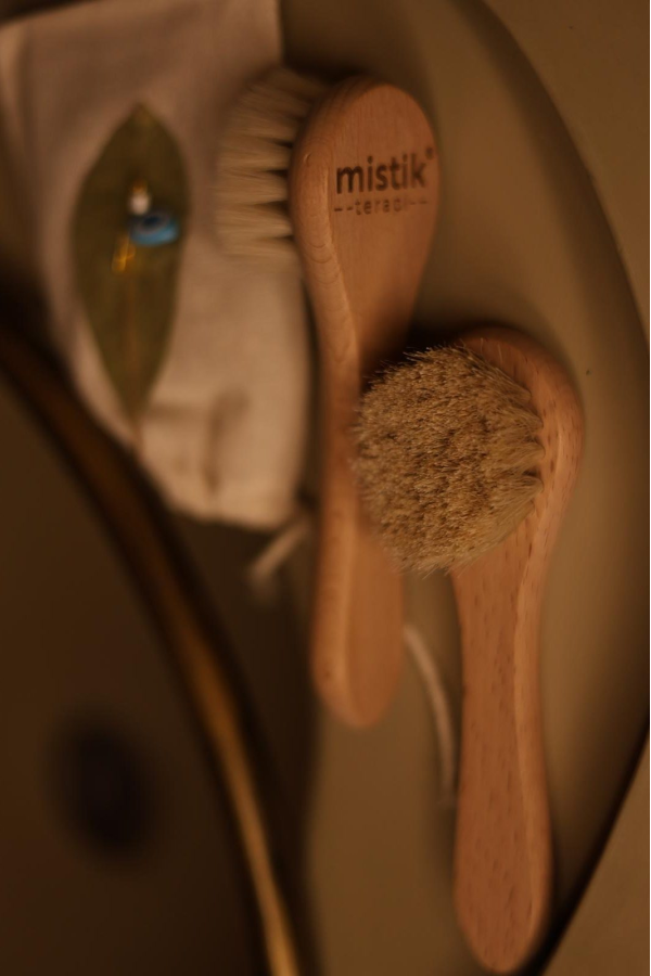 100% Natural Horse Hair Face/Hair Care Brush