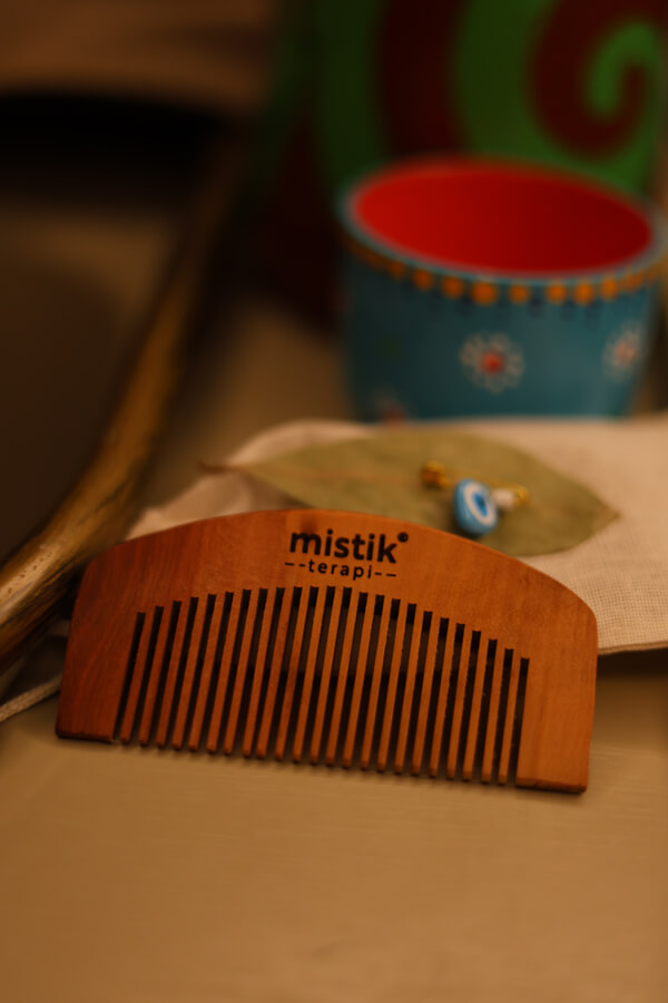 Mystic Therapy Cherry Wood Comb | Anti-Static