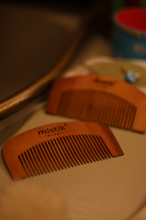 Mystic Therapy Cherry Wood Comb | Anti-Static