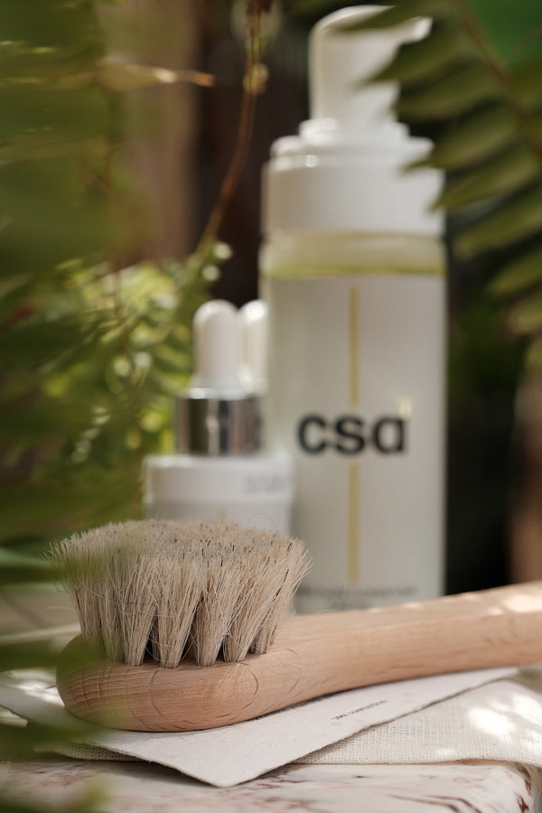 CSA 100% Natural Goat Hair Soft Face/Hair Care Brush