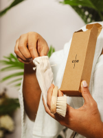 CSA %100 Doğal Keçi Kılı Yumuş Yüz/Saç Bakım Fırçası