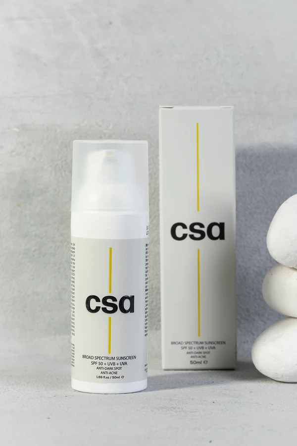 CSA Broad Spectrum Sunscreen SPF 50 + UVB + UVA | Sunscreen