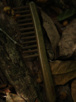 Mystic Sandalwood 12-Tooth Wooden Comb – Natural Meridian Massage & Hair Therapy