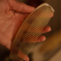 Mystic Therapy Cow Horn Comb - Natural and Economical Care - Medium Quality
